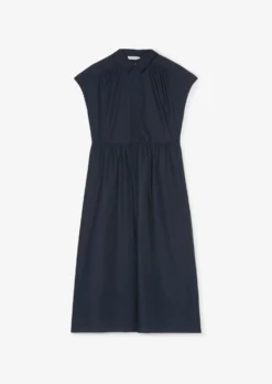 Marc O'Polo Voluminous Poplin Dress Made Of Organic Cotton -Schlichte Eleganz c4e98209e9b565b0f1e6595288ce0628 scaled