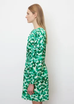 Marc O'Polo Short Voluminous Dress With Gathering Made Of An Organic Cotton/lyocell Blend -Schlichte Eleganz c4fe610a35b120266979ca9600c10e7f scaled