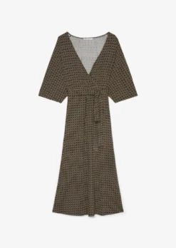 Marc O'Polo Jersey Wrap Dress With An All-over Print Made Of Stretchy Viscose Fabric -Schlichte Eleganz c665b10b424085792bde90b9f1cf162d scaled