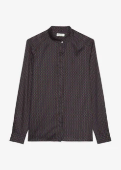 Marc O'Polo Blouse With Stand Up Collar Cotton Satin -Schlichte Eleganz c671aa4532545f1b6d1485ccd27f812b scaled