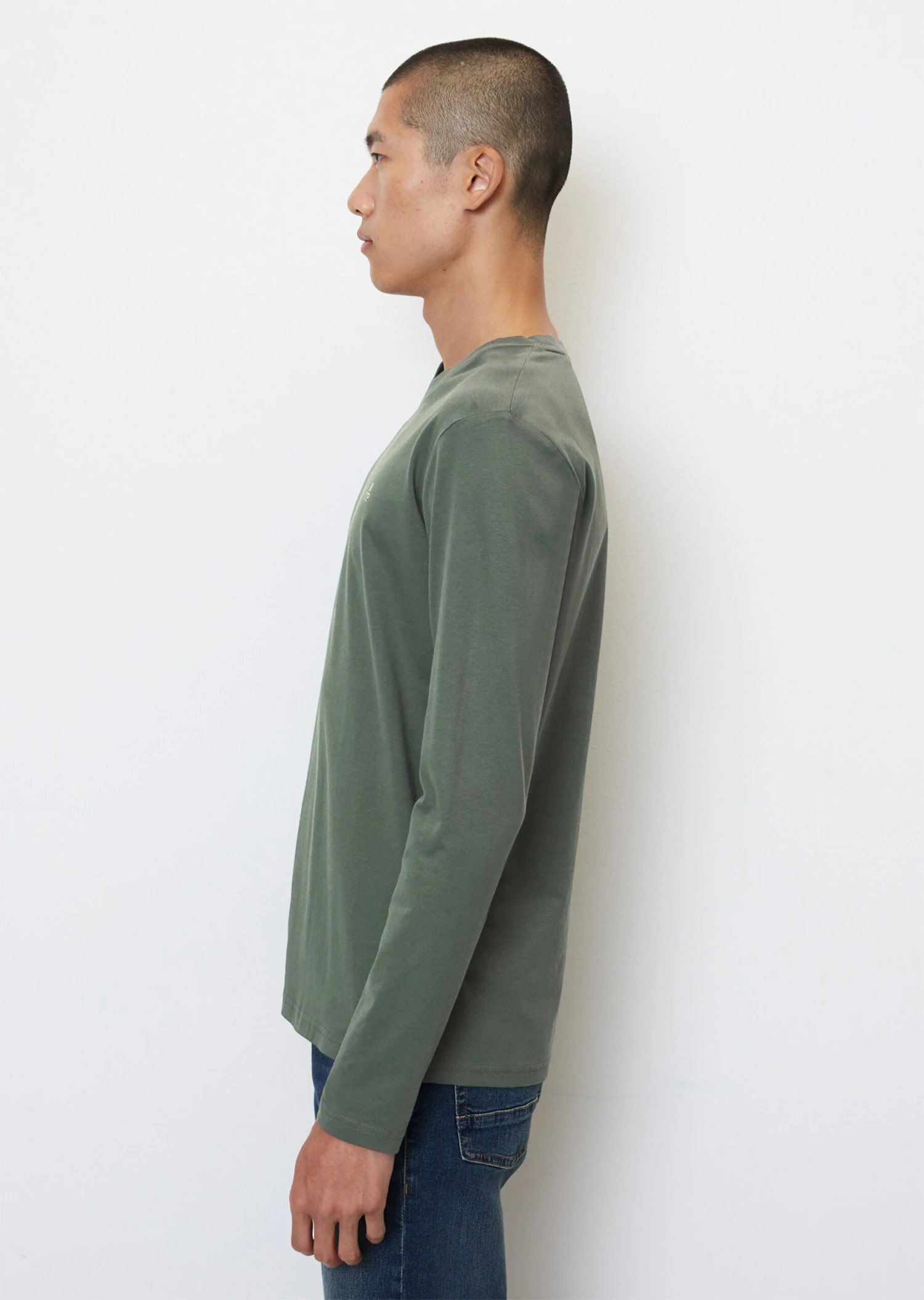 Marc O'Polo Basic Longsleeve Shaped Made From Pure Organic Cotton 6 Marc O'Polo Basic Longsleeve Shaped Made From Pure Organic Cotton – Bild 6