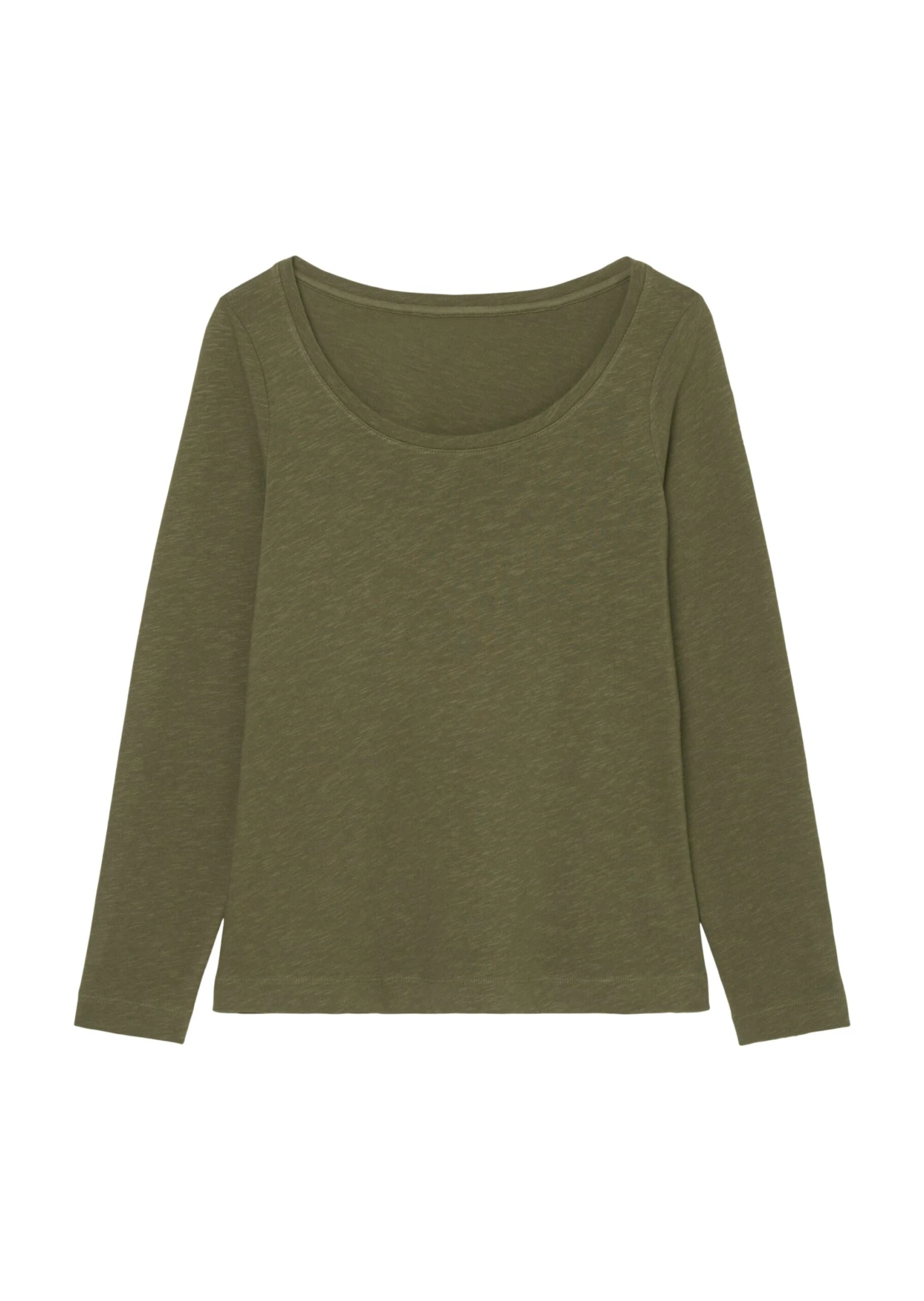 Marc O'Polo Heavy Slub Jersey Long Sleeve Top In A Loose Fit Made Of Organic Cotton 8 Marc O'Polo Heavy Slub Jersey Long Sleeve Top In A Loose Fit Made Of Organic Cotton – Bild 8