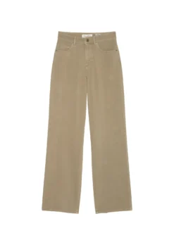 Marc O'Polo NELIS High Waist Wide Leg Trousers Made A Softly Brushed Organic Cotton Twill -Schlichte Eleganz c9ebbade487304953f36f33ae94d329c scaled