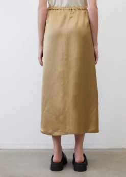 Marc O'Polo Flared Maxi Skirt With Slits Made Of An Elegant Viscose/linen Blend -Schlichte Eleganz cae77e21cecbd6c98a87900575300c52 scaled