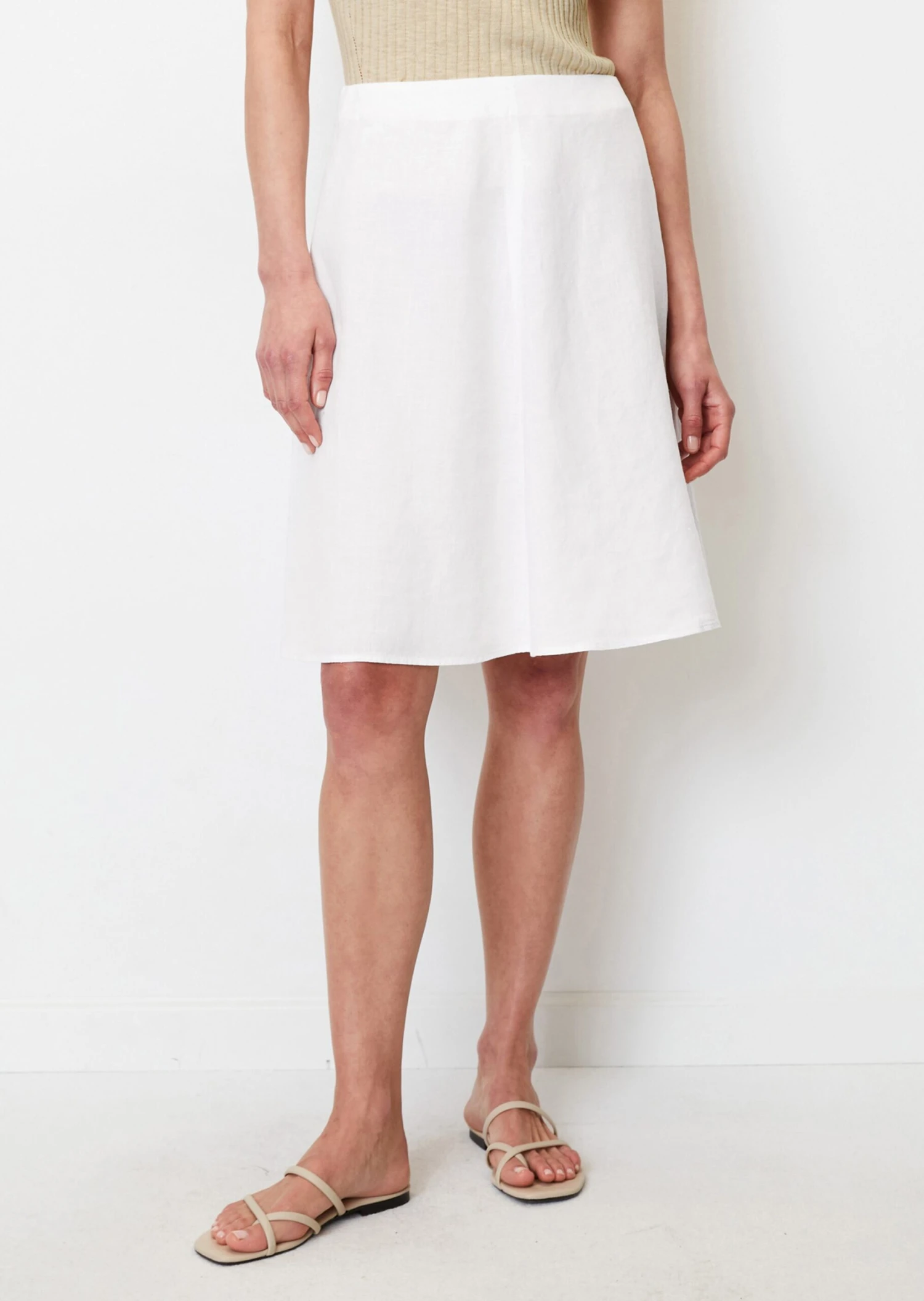 Marc O'Polo Flared Linen Skirt In A Casual A-line Design 4 Marc O'Polo Flared Linen Skirt In A Casual A-line Design – Bild 4