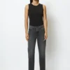 Marc O'Polo LINDE Straight Jeans In A High-waisted, Cropped Fit Made Of Pure Organic Cotton