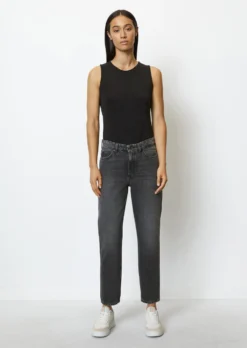Marc O'Polo LINDE Straight Jeans In A High-waisted, Cropped Fit Made Of Pure Organic Cotton
