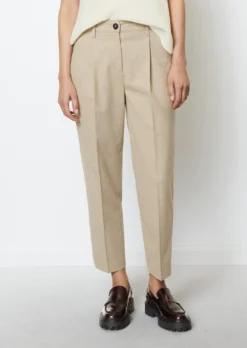 Marc O'Polo Fine Patterned Flannel Chino Tapered With Recycled Materials -Schlichte Eleganz cd6762de91b604df6b02523872d186c7 scaled