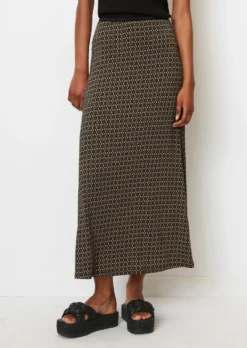 Marc O'Polo A-line Jersey Skirt In A Stretchy Viscose Blend -Schlichte Eleganz cd9de67efeee2da57ea6a24e83d9455a scaled