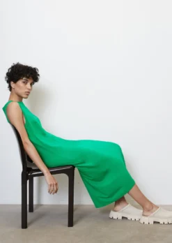 Marc O'Polo Sleeveless Jersey Dress In A Stretchy Modal/organic Cotton Blend