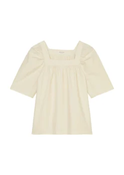 Marc O'Polo Bohemian Blouse With Square Neckline In An Organic Cotton And TENCEL™ Lyocell Blend -Schlichte Eleganz ced7ad5a2b6b6388116b0e950bced87b scaled