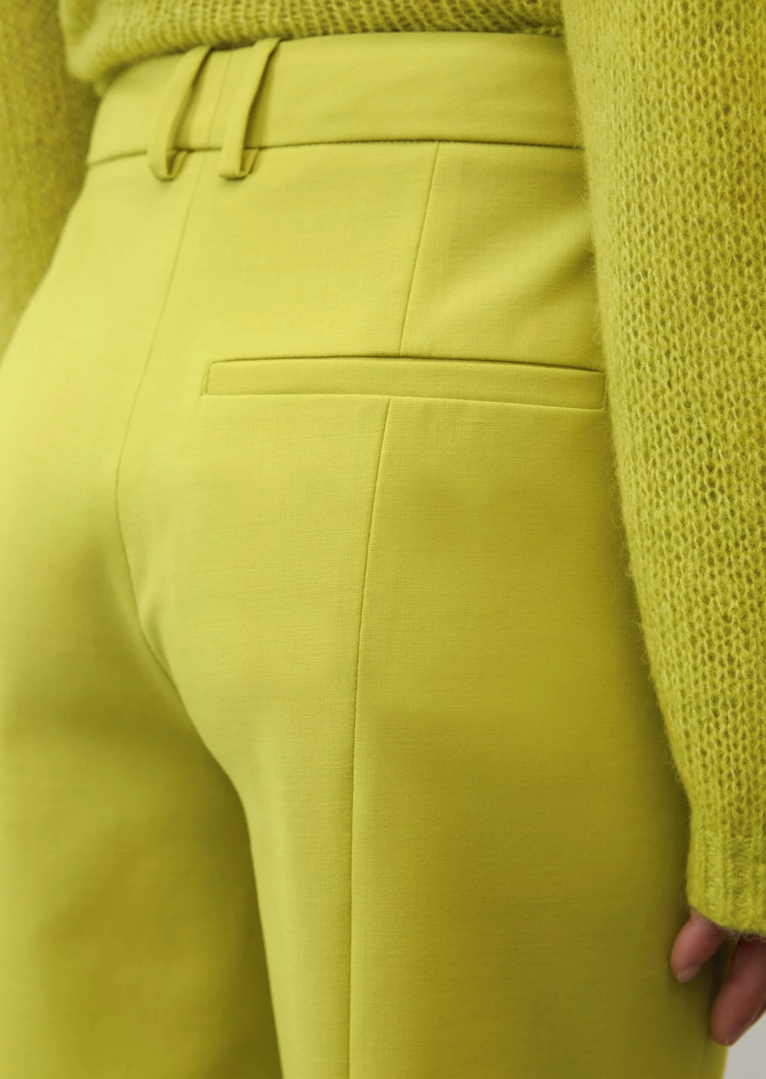 Marc O'Polo Tailored Trousers With Hem Slits Made From A Stretchy Wool Blend 5 Marc O'Polo Tailored Trousers With Hem Slits Made From A Stretchy Wool Blend – Bild 5