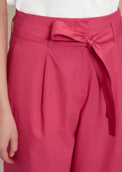 Marc O'Polo Wide-leg Poplin Trousers Made Of Organic Cotton -Schlichte Eleganz d010f2e05a2d62e156a9482b83468a3a scaled