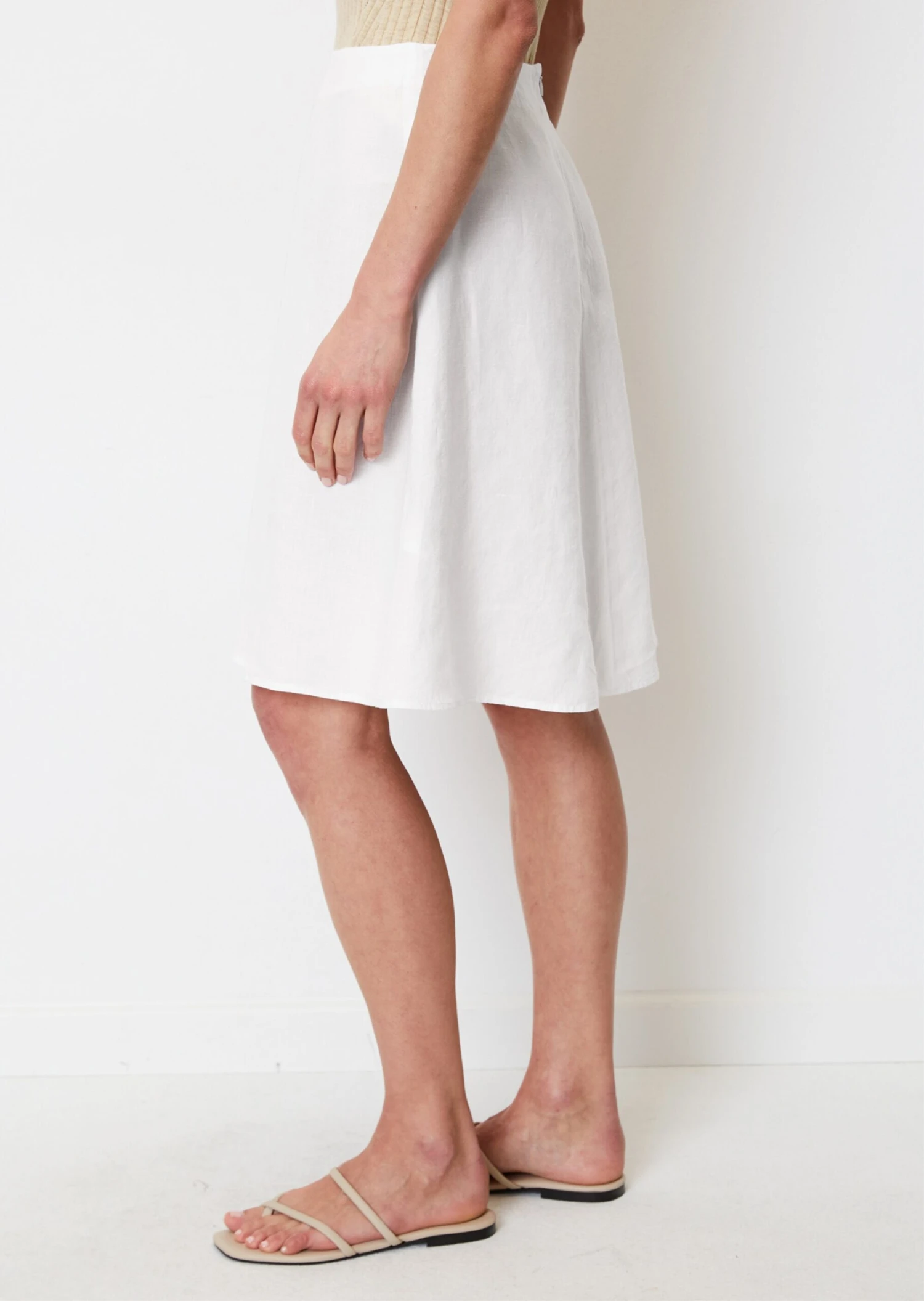 Marc O'Polo Flared Linen Skirt In A Casual A-line Design 6 Marc O'Polo Flared Linen Skirt In A Casual A-line Design – Bild 6