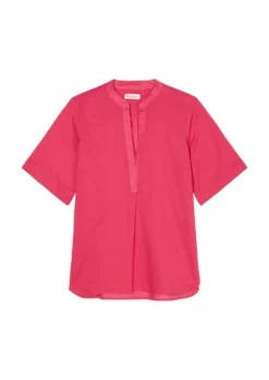 Marc O'Polo Short Sleeve Tunic Blouse Made Of Crisp Cotton Voile -Schlichte Eleganz d07937ffaf1752fe809f9e4a75bf4787 scaled