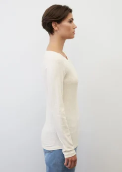 Marc O'Polo Longsleeve Regular In Organic Cotton Slub Jersey -Schlichte Eleganz d0bce9c9ac12317e596d4ad57e51ef61 scaled