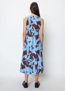 Marc O'Polo Sleeveless Maxi Dress With An All-over Print Made Of An Organic Cotton And Viscose Blend -Schlichte Eleganz d13f2678a9ee6e6dfb8add90ae550d24 scaled