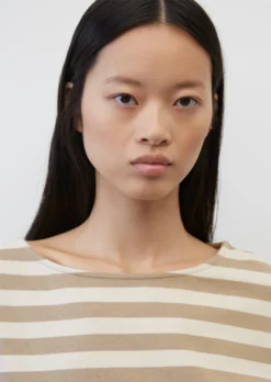 Marc O'Polo Striped Long-sleeved Top Made Of Interlock Jersey -Schlichte Eleganz d1c481434d82d22ecb2e0b3015be336c scaled