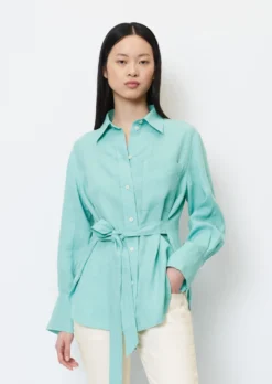 Marc O'Polo Oversized Linen Blouse With A Fixed Waist Belt 12 Marc O'Polo Oversized Linen Blouse With A Fixed Waist Belt -Schlichte Eleganz d1d09d56db21f509974d552649ba20d0 scaled
