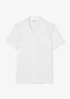 Marc O'Polo Short Sleeve Polo Shirt In A Regular Fit With Blended Material Detailing -Schlichte Eleganz d233a9d5e8e97dbe55d86ead99db7cdd scaled