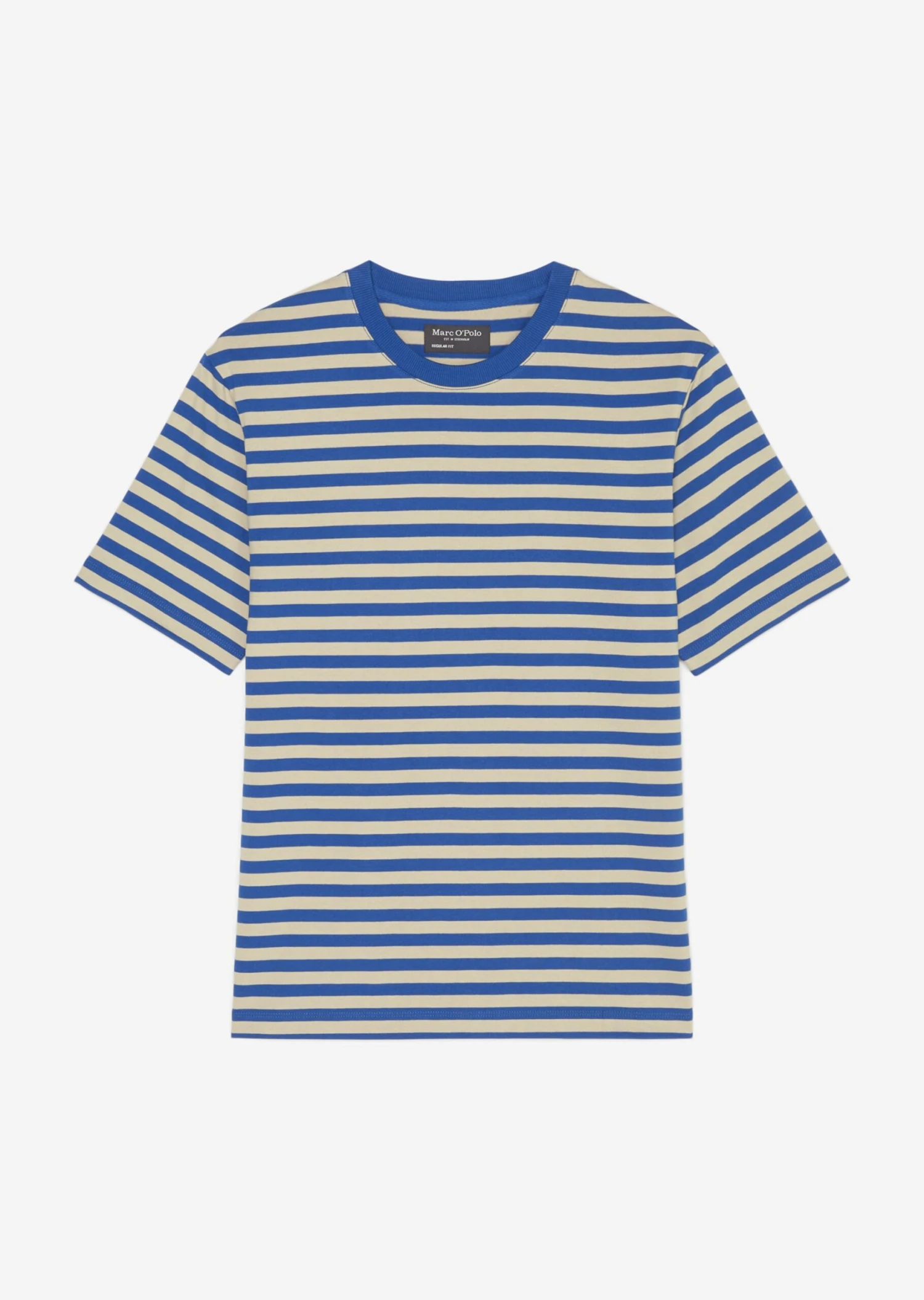 Marc O'Polo Striped T-shirt Regular In Heavy Jersey Fabric 7 Marc O'Polo Striped T-shirt Regular In Heavy Jersey Fabric – Bild 7