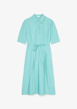 Marc O'Polo Shirt Dress With A Flared Skirt Made Of Paper Touch Poplin -Schlichte Eleganz d53e271df5c5adfe9e91380f3e11efba scaled