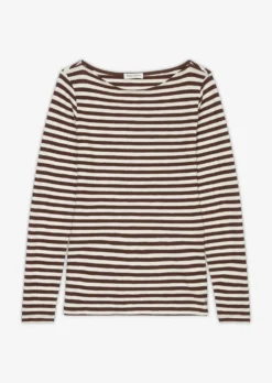 Marc O'Polo Striped Long Sleeve Top, Regular Fit In Organic Cotton Slub Jersey -Schlichte Eleganz d6f044b90afb06665f155df40cf72162 scaled