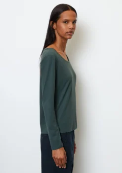Marc O'Polo Long Sleeve Top, Regular Fit Made From TENCEL™ Modal-cotton Mix -Schlichte Eleganz d7506d31109e06bd78263b69d01b2a6f scaled