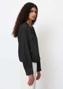 Marc O'Polo Linen Boho Blouse In A Regular Fit With Drawstring At The Hem -Schlichte Eleganz d7925cb8b4c8ec30dc852832ddc4bc70 scaled