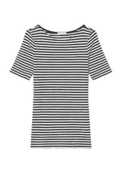Marc O'Polo Striped T-shirt In A Slim Fit Made Of Organic Cotton Jersey -Schlichte Eleganz d7c63390b0b4974860e0b4fda31e2192 scaled