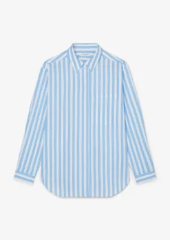 Marc O'Polo Striped Boyfriend Blouse Made Of Pure Organic Cotton -Schlichte Eleganz d897c97e4361893fa14ebacde27f7dd3 scaled