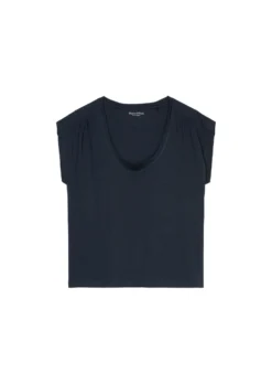 Marc O'Polo Sleeveless T-shirt With Gathered Shoulders In A Regular Fit Made Of Lightweight Single Jersey -Schlichte Eleganz da3adab08a8f8797b6e9550575dbd6a4 scaled