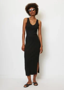 Marc O'Polo Finely Ribbed Knitted Skirt Made Of Blended Viscose