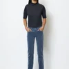 Marc O'Polo LULEA Slim Trousers Made From Stretchy Velvet