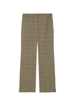 Marc O'Polo Flowing Wide-leg Trousers Made From Viscose Twill -Schlichte Eleganz dd2d9ffb99006321c36a39a11d3100d3 scaled