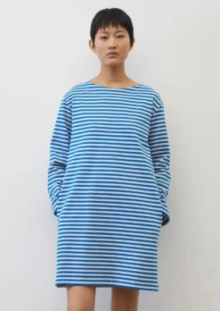 Marc O'Polo Heavy Jersey Striped Dress Made Of Organic Cotton -Schlichte Eleganz dd2f30bddfb9b37355e7eecc5de3f449 scaled