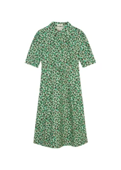 Marc O'Polo Patterned Shirt Dress In Paper Touch Organic Cotton -Schlichte Eleganz dd5c2452ae4e51b7eb5c0913813da9eb scaled