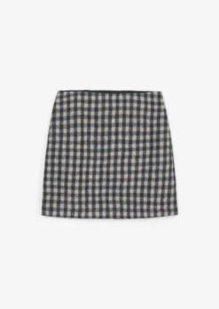 Marc O'Polo Plaid Mini Skirt Regular Made From Pure New Wool -Schlichte Eleganz e00e351a099070a237ca9a18e76457e5 scaled