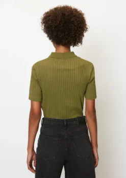 Marc O'Polo Pointelle Jersey Polo Shirt Made From Pure Organic Cotton -Schlichte Eleganz e24739a6f3fa65e541f595f73ab34032 scaled