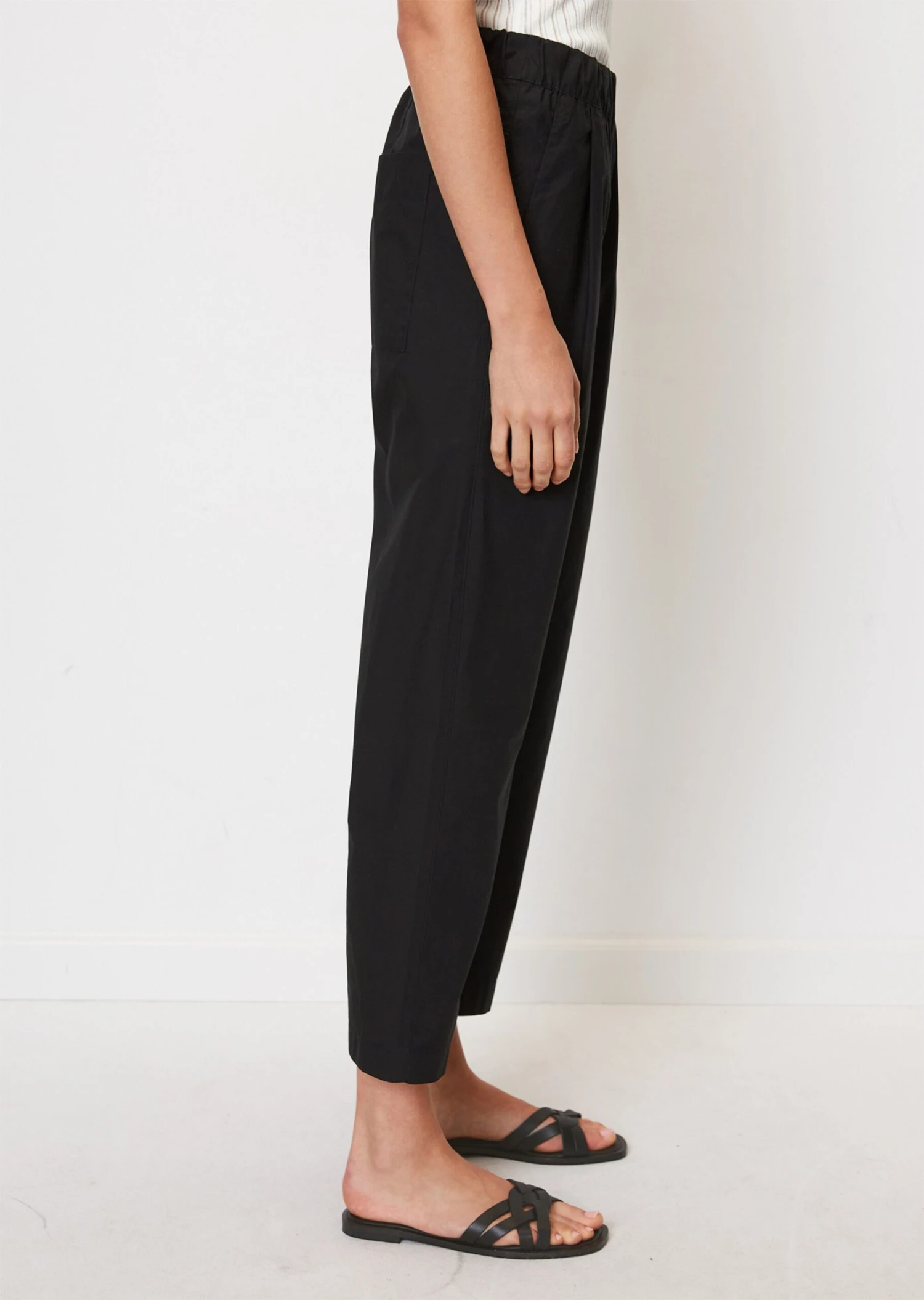 Marc O'Polo Trousers In A Tracksuit Bottoms Style Made Of Paper Touch Poplin 6 Marc O'Polo Trousers In A Tracksuit Bottoms Style Made Of Paper Touch Poplin – Bild 6