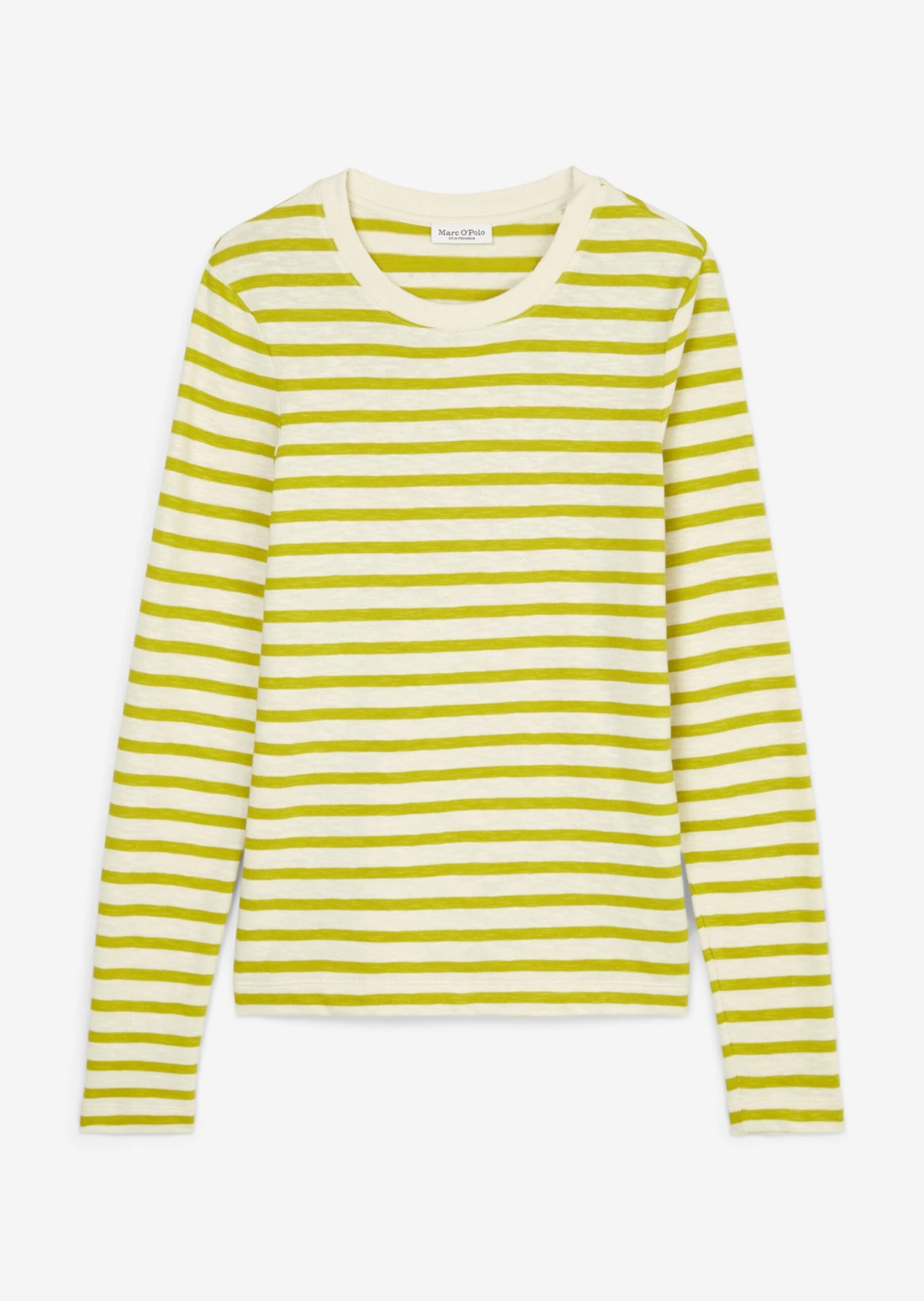 Marc O'Polo Striped Long Sleeve Heavy Slub Jersey Top In A Regular Fit Made Of Organic Cotton 7 Marc O'Polo Striped Long Sleeve Heavy Slub Jersey Top In A Regular Fit Made Of Organic Cotton – Bild 7