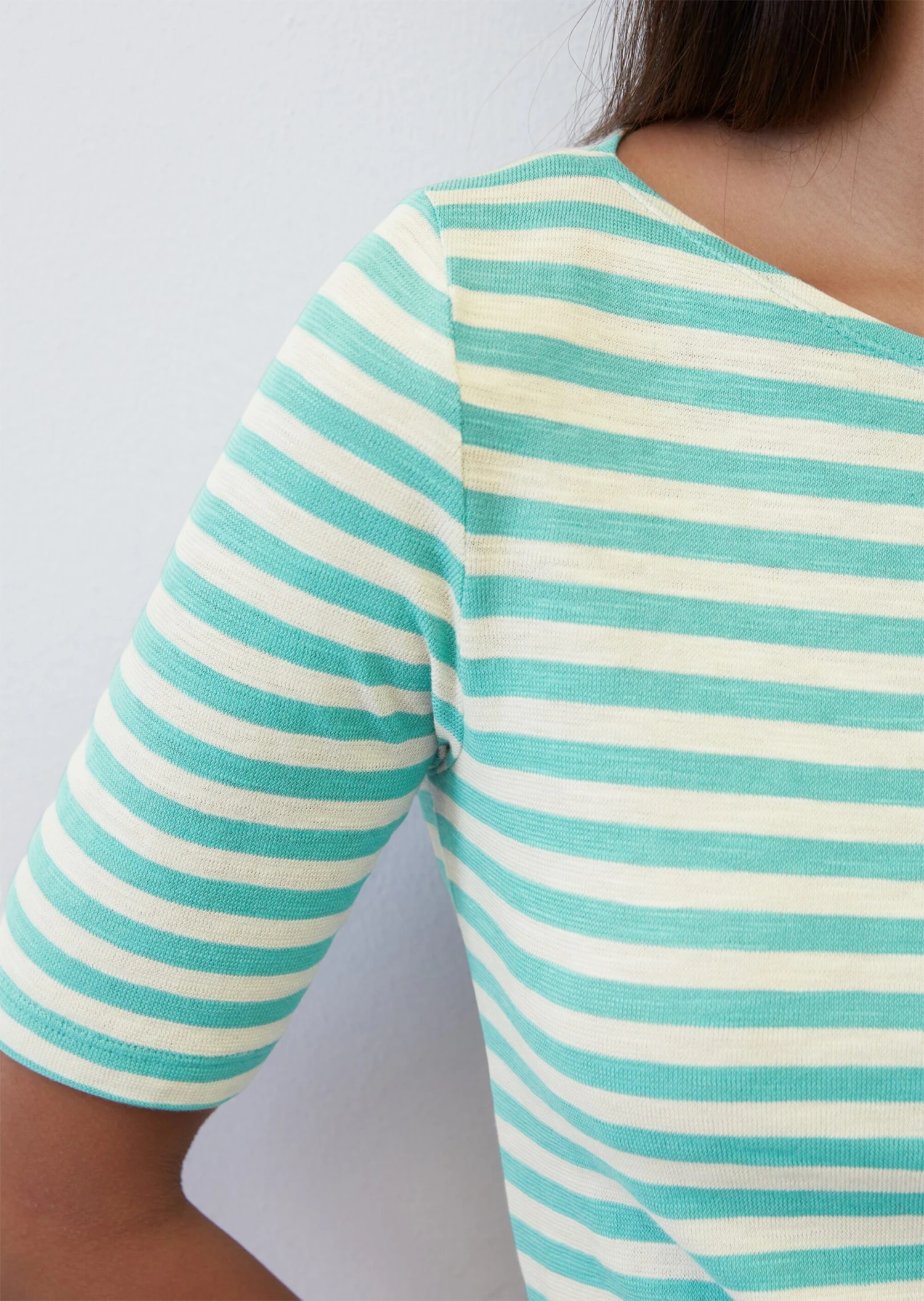 Marc O'Polo T-shirt Made Of Soft Slub Jersey 5 Marc O'Polo T-shirt Made Of Soft Slub Jersey – Bild 5