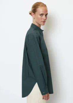 Marc O'Polo Boyfriend Shirt Blouse Oversize From Organic Cotton Poplin -Schlichte Eleganz e642c5735f1c60dc30a33fc5126ead00 scaled