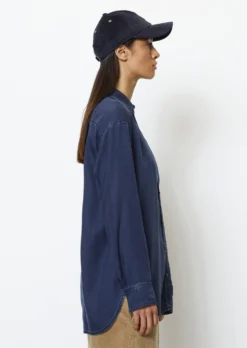 Marc O'Polo Denim Shirt Relaxed Made From TENCEL™ Lyocell -Schlichte Eleganz e67de8082beaa98aa4ae54a65d28dde5 scaled