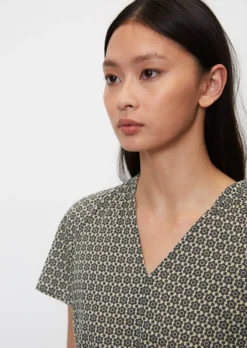 Marc O'Polo Patterned Blouse Top Made Of Lightweight Cotton Voile 13 Marc O'Polo Patterned Blouse Top Made Of Lightweight Cotton Voile -Schlichte Eleganz e6a8e728e0052c7262905ceab34dfedd scaled