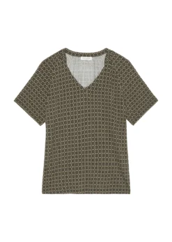Marc O'Polo Jersey Blouse Top With An All-over Print -Schlichte Eleganz e7ce7a545aad39eb7dc08b9deef9145d scaled