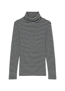 Marc O'Polo Turtleneck Longsleeve Shaped With TENCEL™ Modal -Schlichte Eleganz e8a7c23452747283064707d56105274b scaled