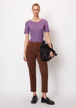 Marc O'Polo Slub Jersey T-Shirt Regular Made Of Pure Organic Cotton -Schlichte Eleganz e9315258b18de07cc15af71859f0868d scaled