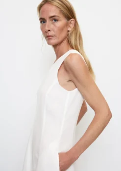 Marc O'Polo Sleeveless Linen Dress In An A-line Design -Schlichte Eleganz e942663410a2305a83b4f1681c03b3a0 scaled