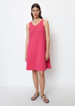 Marc O'Polo Sleeveless V-neck Jersey Dress With TENCEL™ Modal